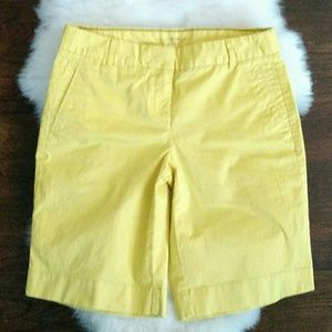 J Crew Stretch Summer Weight Chino Bermuda Shorts